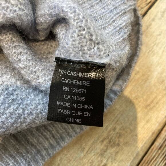 Women's 360 Cashmere Grey Sweater Size: XS - Picture 4 of 6